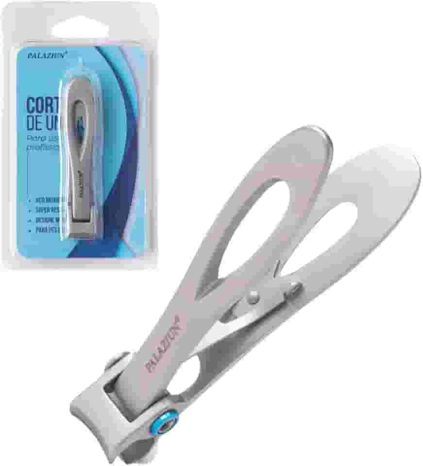 Cortador de Unha Profissional Aço Inox Para Unhas Grossas Grandes Encravadas Pé e Mão Palaziun