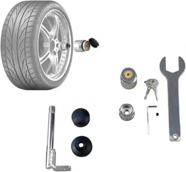 Trava Antifurto Para Estepe MK5010 Compatível com Toro Flex/Diesel 16/21 e Toro Flex 22 C/Cabo, Strada