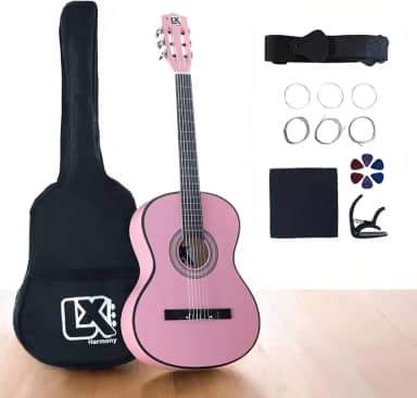 Violão Clássico Acústico 38' para Iniciantes - Kit Completo