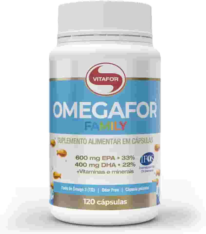Vitafor - Omegafor Family - 120 Cápsulas