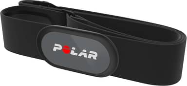 Polar Sensor de Frequência Cardíaca H9 Preto - ANT+ / Bluetooth, Sensor de FC à prova d'água com Elástico para Treinos Indoor, Academia Ciclismo, Corrida ou Esportes Outdoor