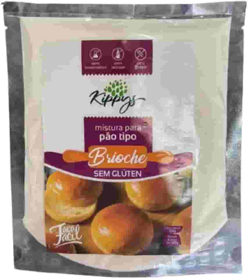 Mistura para Pão brioche 'sem glúten' - rende um pão de 500g | Kippys Natural