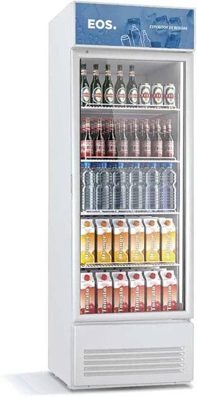 Refrigerador Expositor Vertical Eos Eco Gelo 295l Eev300b Branco 110v