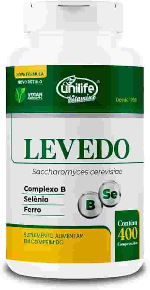 Levedo de Cerveja Complexo B 400 cápsulas Unilife