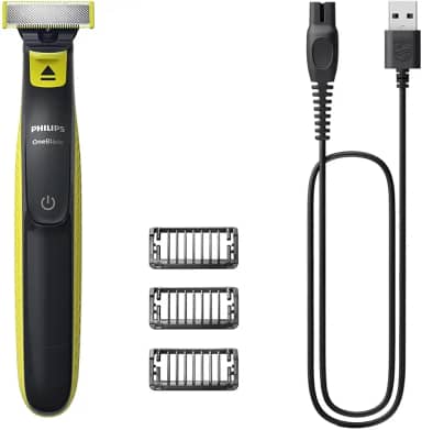 Aparador e Raspador de Pelos Philips OneBlade com 3 Pentes QP2724/10 À prova d'água - Bivolt
