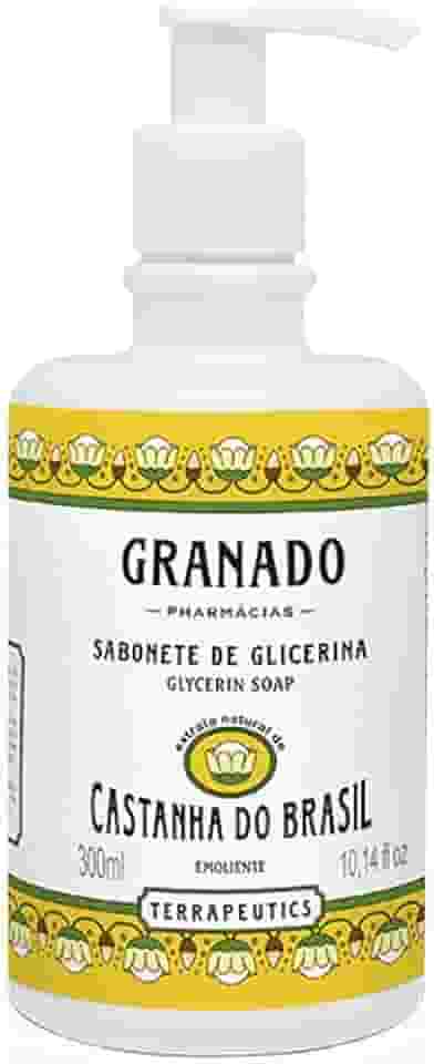 Granado Sabonete Líquido Terrapeutics, Castanha Do Brasil, Amarelo, 300ml