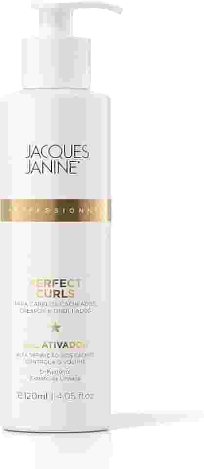 Jacques Janine Gel Ativador Cachos Perfeitos 120Ml Verde Escuro 120Ml