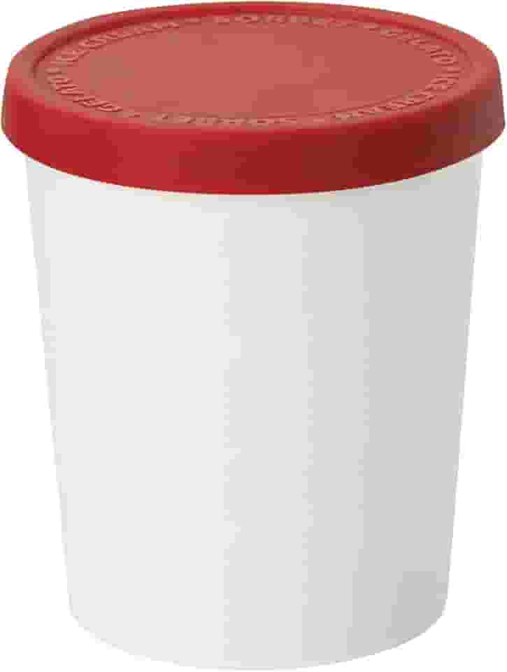 Tovolo Recipiente de armazenamento para freezer para sorvete e gelato, livre de BPA e lavável na máquina de lavar louça