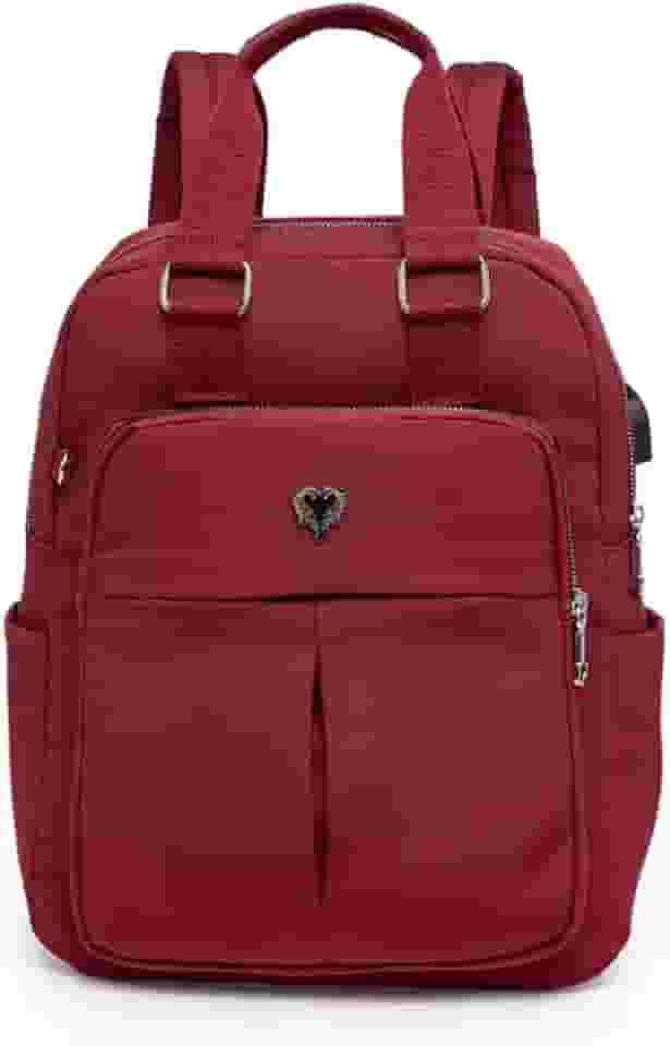 Mochila Bolsa Cavalera Moda Feminina Anti-roubo Reforçada