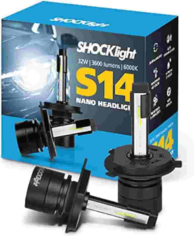 Lâmpada Super Led Mini Shocklight 32w S14 Nano H4 6000k