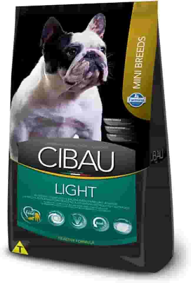 Cibau Light para Cães Adultos de Raças Mini e Pequenas Sabor Carne e Frango 3Kg