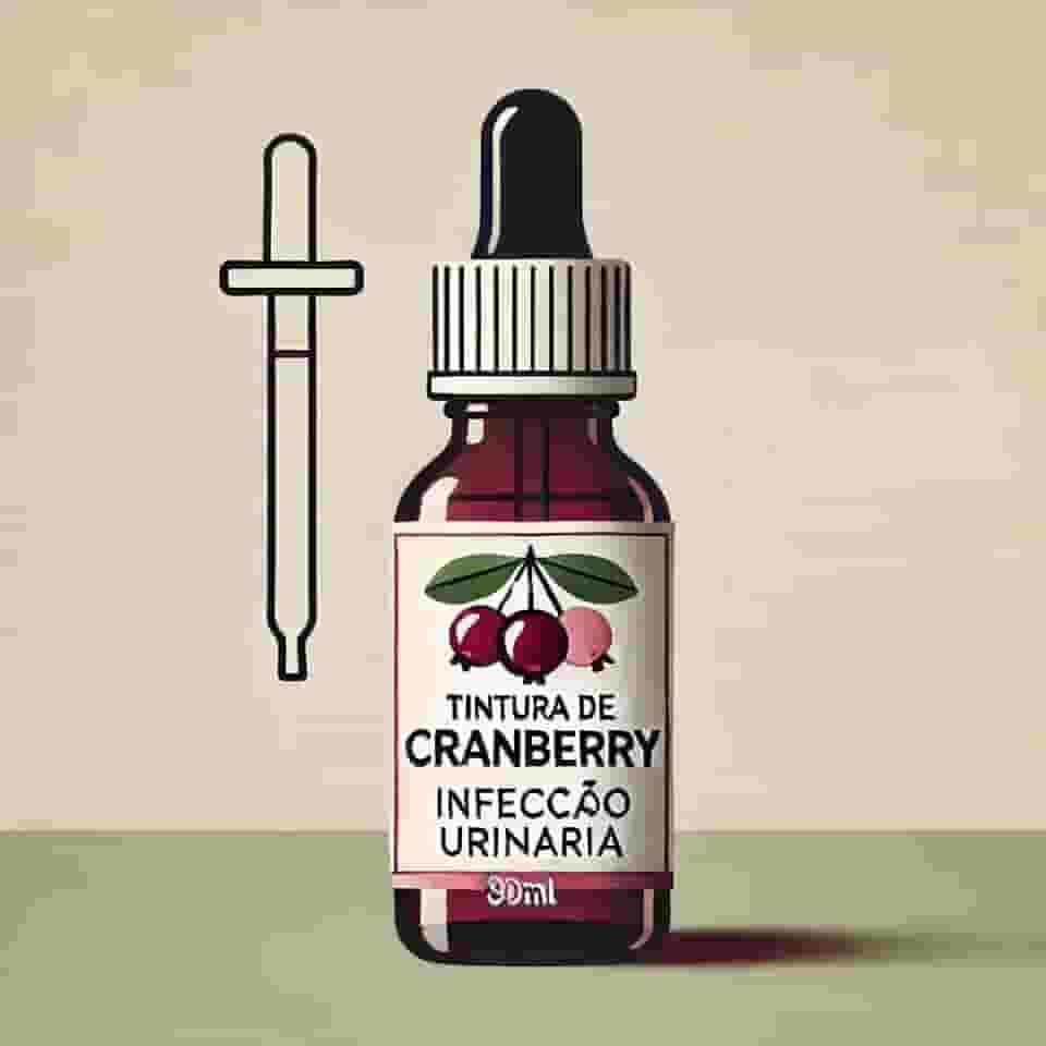 Extrato Concentrado de Cranberry (Tintura) 30ml
