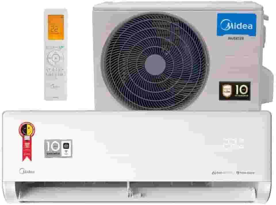 Ar-condicionado Split Inverter 12000 Btus Midea Ai Ecomaster High Wall Só Frio 42ezvca12m5/38ezvca12m5 220v