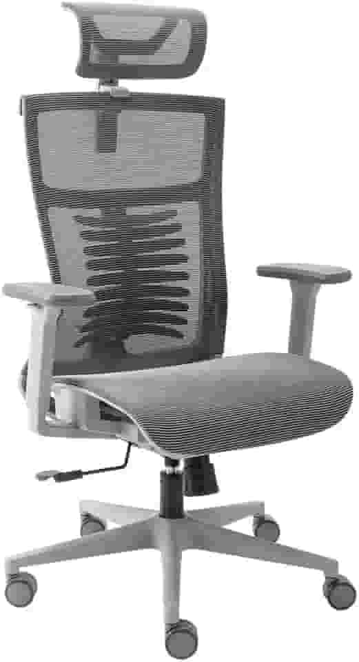 Cadeira de Escritorio Elements Vertta Cinza Pro (full mesh)