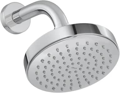 Ducha de Parede Redonda em Metal Deca Flex Cromado