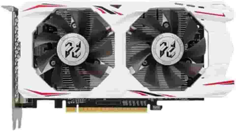 Placa de Vídeo GTX1050 Ti, 4GB GDDR5, 128 Bits, Peladin Kaitian, Branco