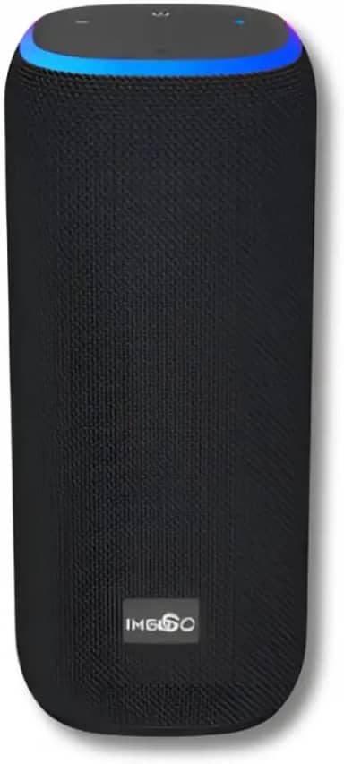 Caixa de Som Bluetooth Imenso X81: 60W, Bluetooth 5.3, TWS, IPX6, até 12h de bateria, luzes RGB personalizáveis - Preto