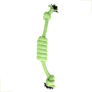 Brinquedo Cachorro Resistente Puxador de Corda 26cm Mordedor de Corda para Pequenas e Médias Raças