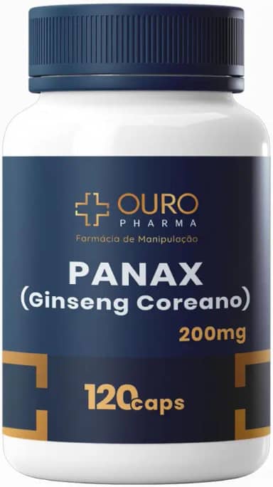 Ginsg Pnx (extrato seco natural) 200mg - 120 cápsulas
