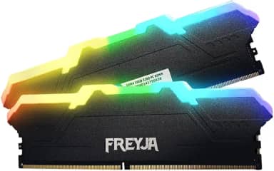 Memória RAM Freyja RGB 16GB (01x16GB) DDR4 3200MHz DIMM 1,2V, Excelente Desempenho para Computadores Desktop de Jogos