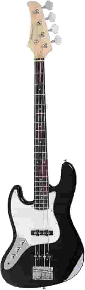 Contrabaixo Strinberg Jbs40 Bk Lh Jazz Canhoto