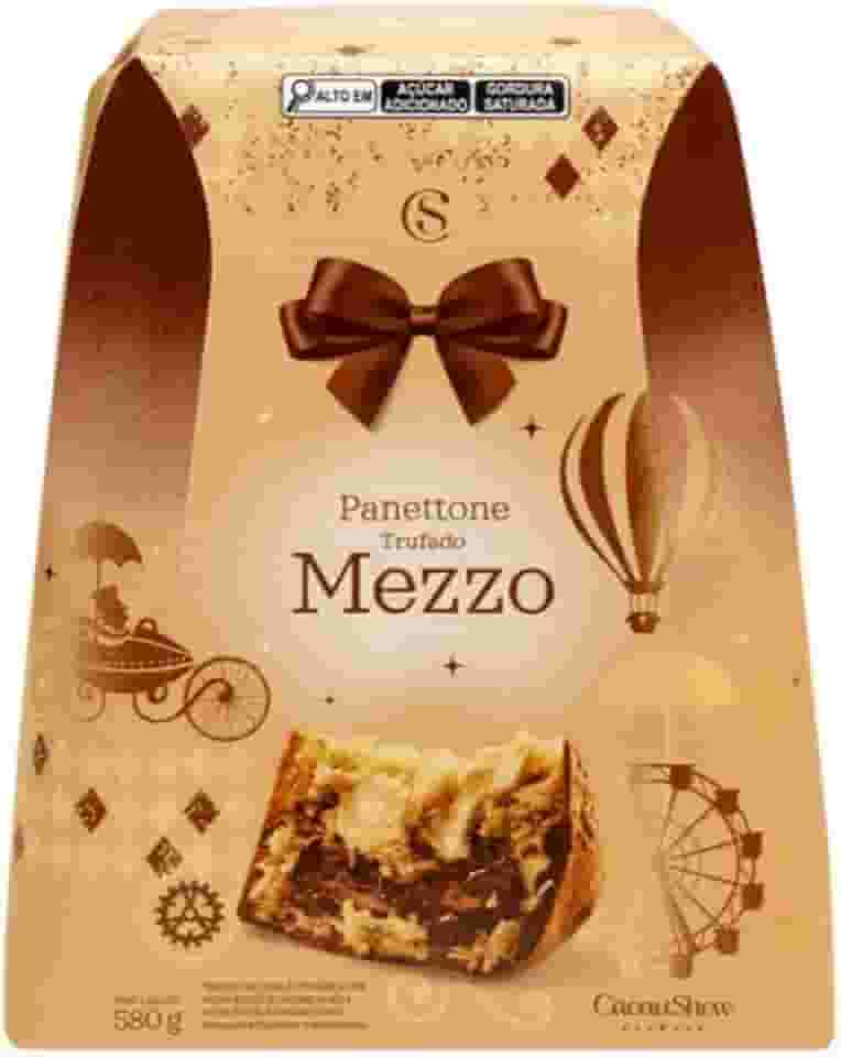 Panetone Trufado Mezzo 580g