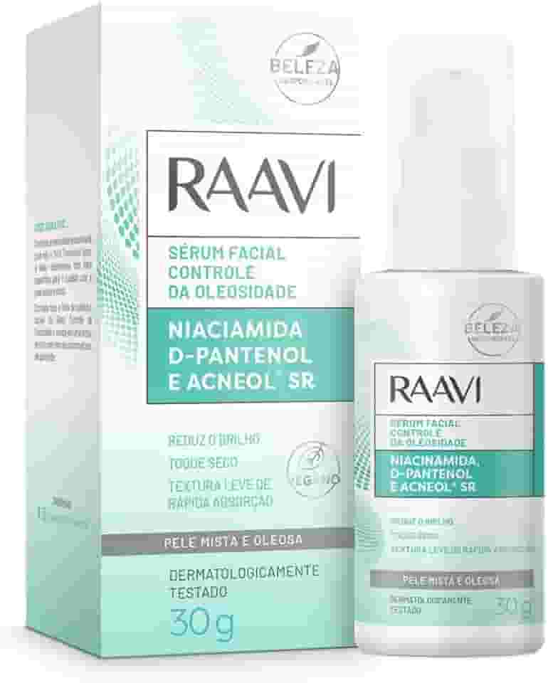 Raavi Sérum Facial Controle Da Oleosidade 30G