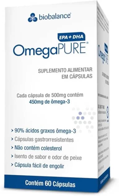 Omega Pure (60caps) - BioBalance Biobalance Nutraceuticals