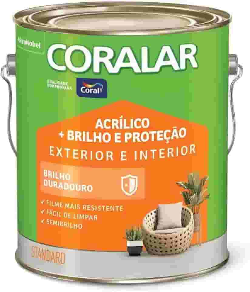 Tinta Coral Brilho e Proteção Branco 3,6L Standard