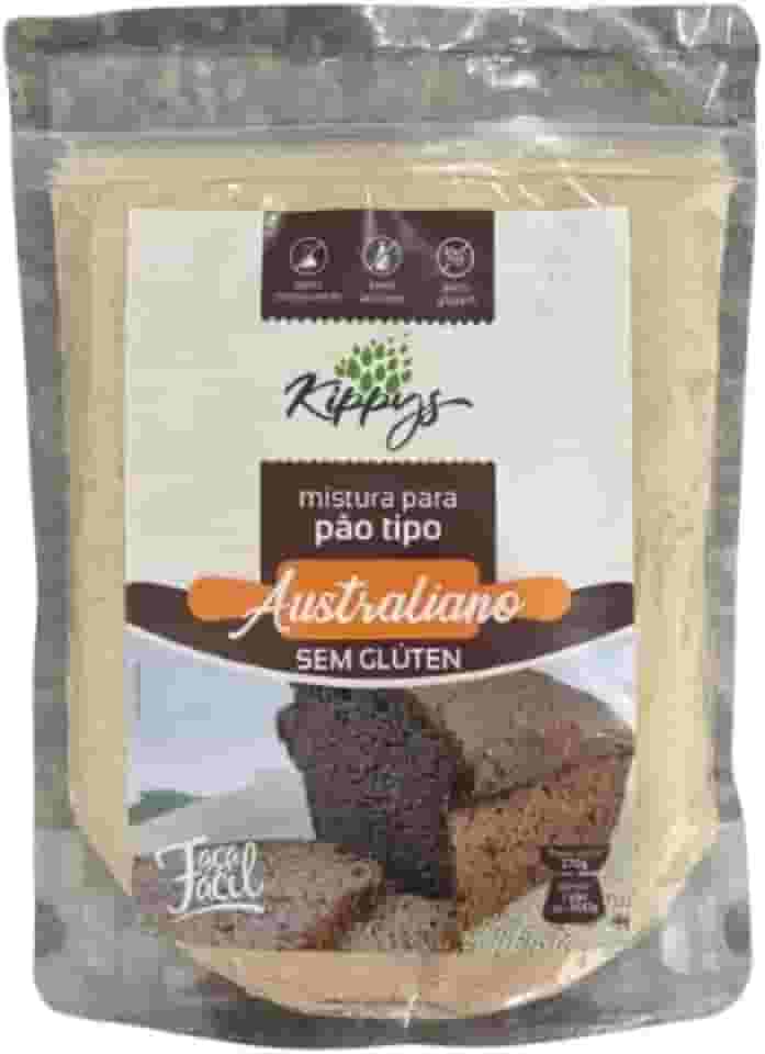 Mistura para Pão Australiano 'sem glúten' - rende 1 pão de 500g | Kippys Natural