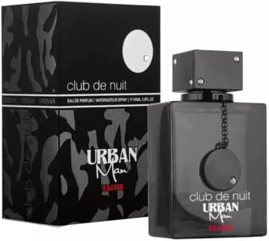 Perfume Árabe Masculino Club de Nuit Urban Elixir EDP 105ml - Com Selo de Originalidade