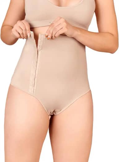 Cinta Alta Pós-parto/Cirurgia Modeladora Cintura com Fecho