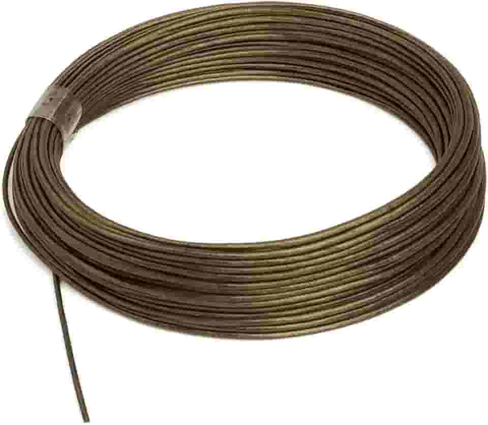 Corda Varal 15 Metros de Cabo de Aço Encapado Para Varal - Resistente e Durável Ideal para Uso Interno e externo