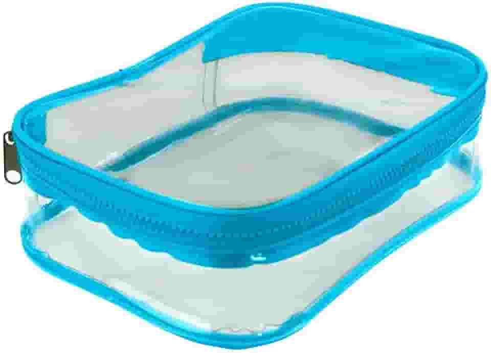 Estojo Baú Tamanho GG em PVC Cristal - Serenety