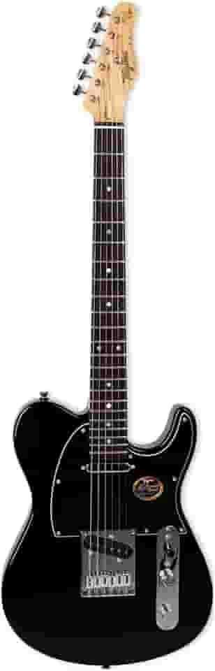GUITARRA ELETRICA TAGIMA BRASIL T-910 BLACK ESCALA ESCURA/ESCUDO TT