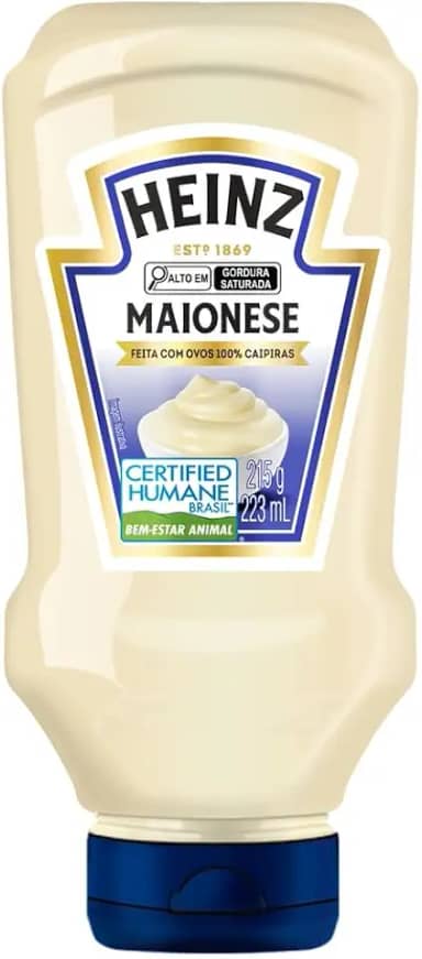 Maionese Heinz Tradicional 215G