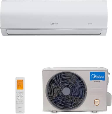 Ar condicionado Split Hi Wall Midea Connect Inverter 12.000 Btus Frio 127v R-32