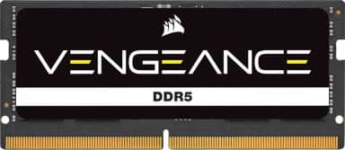 CORSAIR Memória de computador Vengeance SODIMM DDR5 RAM 32GB (1x32GB) 5600MHz CL48 Intel XMP iCUE compatível - Preto (CMSX32GX5M1A5600C48)