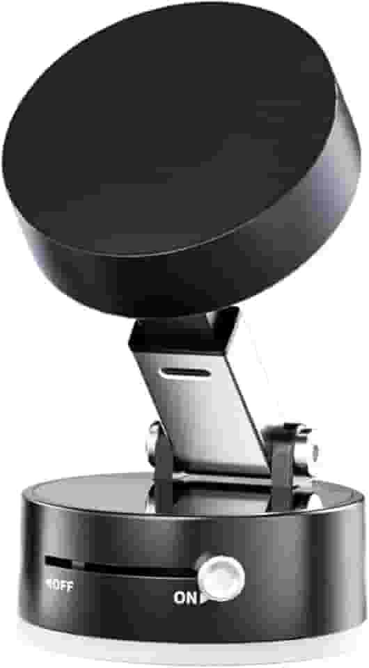 Suporte magnético para carro, suporte de ventosa, fixação manual com ventosa a vácuo, forte atração magnética, suporte extensível para celular, ajuste de 360 graus, suporte para tablet carro, academia