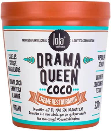 Drama Queen Máscara de Coco 230g, Lola Cosmetics