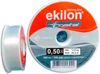 Linha de Pesca Crystal 0,50mm 100m 100% Poliamida Ekilon 04423