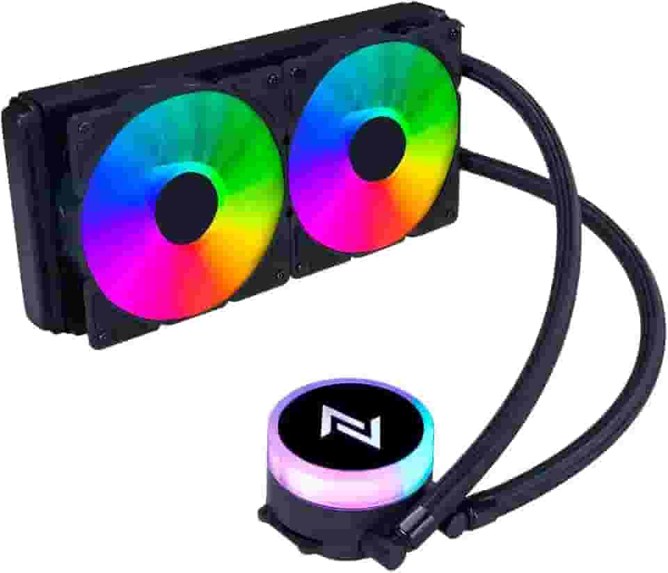 WATER COOLER NEOLOGIC LIQUID COLOR ICE STORM 2.4,INTEL/AMD,RAINBOW,240MM,INTEL/AMD,BRANCO - NLICE240R