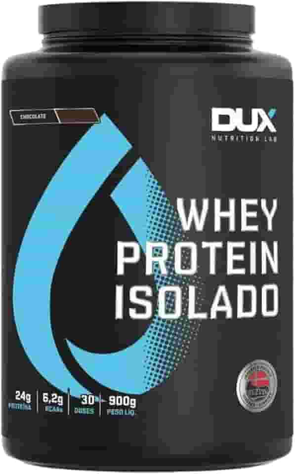 Whey Protein Isolado Chocolate Pote 900g – Contribui para os Resultados e Auxilia a Recuperação Muscular – Dux Human Health