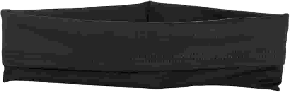 Cinto Elástico Esportivo com 3 Bolsos, Porta Objetos para Corrida e Caminhada, Preto