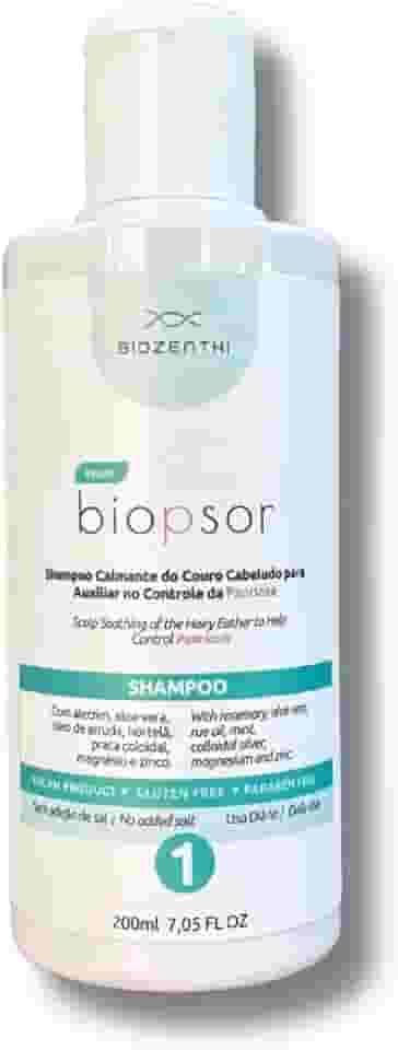 Shampoo Vegano para Couro Cabeludo com Biopsor (Psoríase) 200ml – Biozenthi