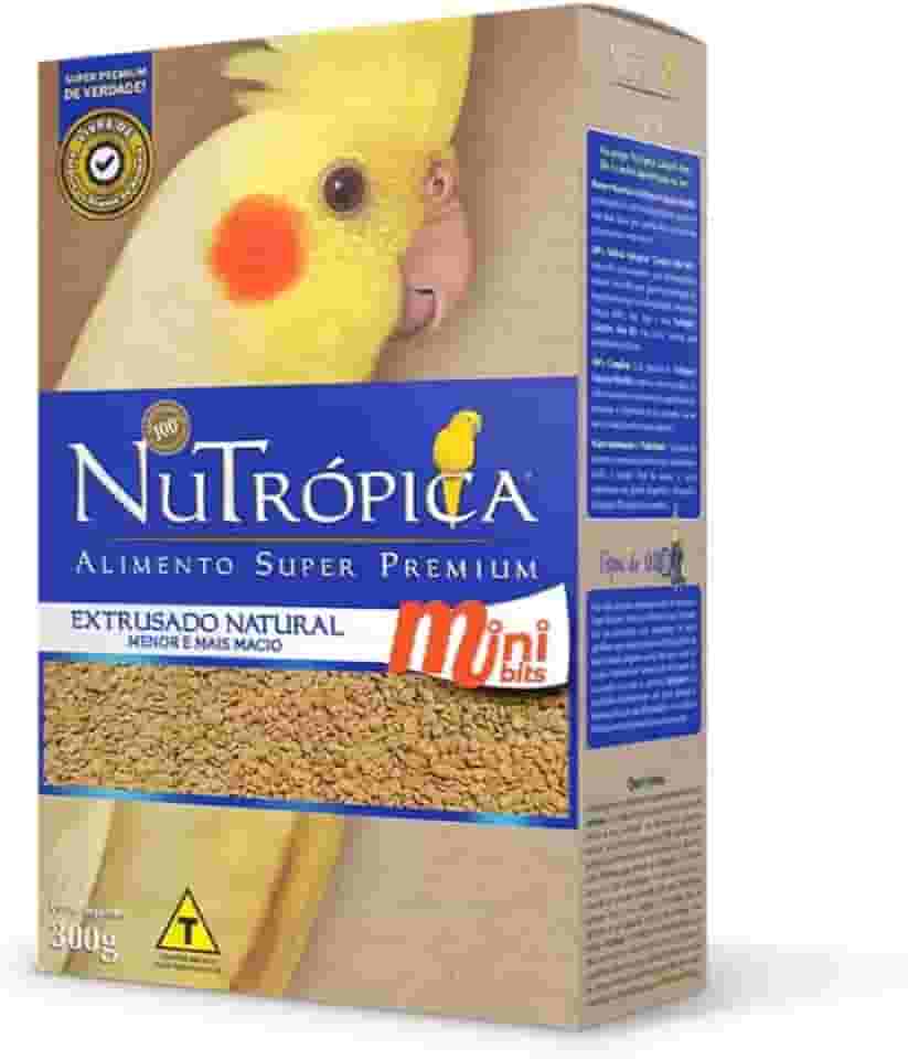 Ração Para Calopsita Natural Mini Bits 300g Nutrópica