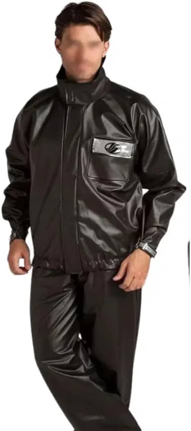 Capa de Chuva Alba Europa PVC Motoqueiro