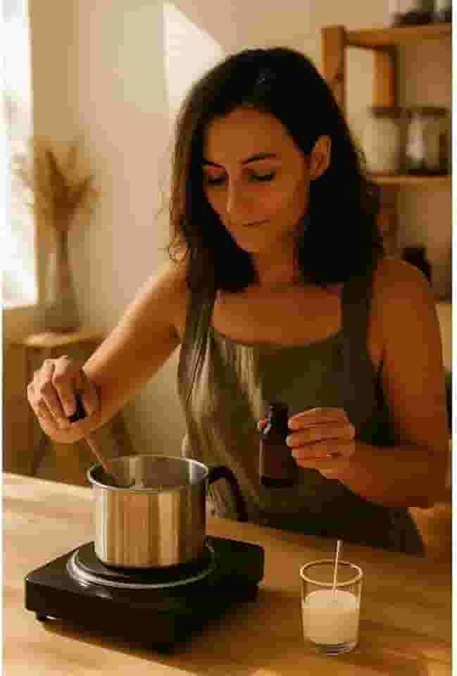 Essência Aromática Concentrada 100ml – Essência para Difusor e Velas Aromáticas com Óleos Essenciais Premium e Alta Fixação (Verbena)