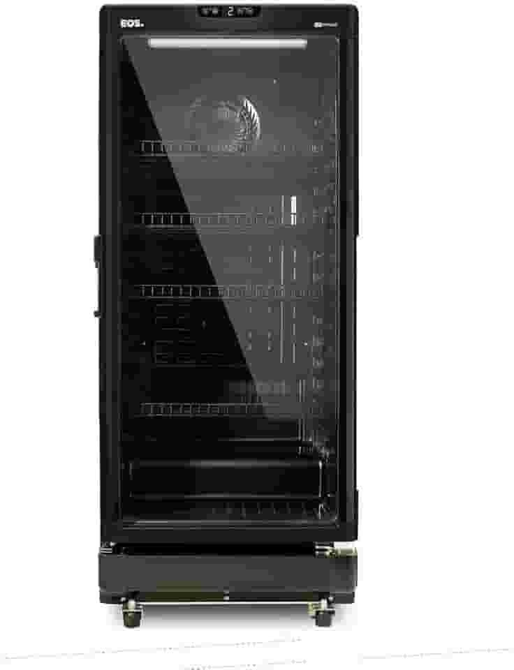 Refrigerador Expositor Vertical Eos 198 Litros Eco Gelo Digital All Black Eev200p 220v