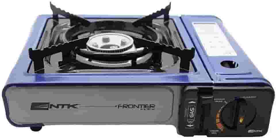 Fogareiro Portátil com Controle De Saída De Gás Profissional Nautika